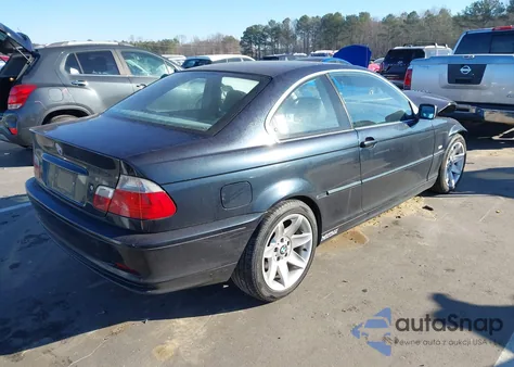 2002 BMW 325Ci from USA, damaged, VIN WBABN33412PG56356